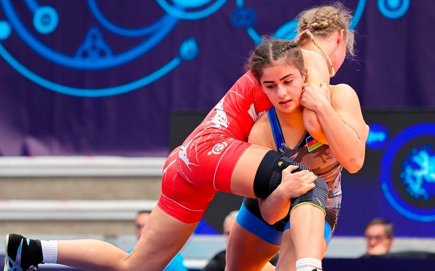 Avropa çempionatı: Azərbaycanın qadın güləşçisi qızıl medal qazandı