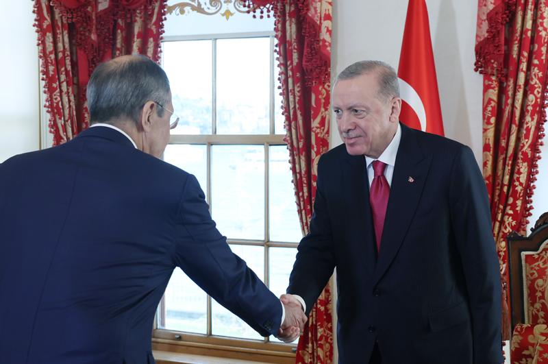 Ərdoğan "3+3" platforması çərçivəsində dörd ölkənin XİN başçılarını qəbul edib