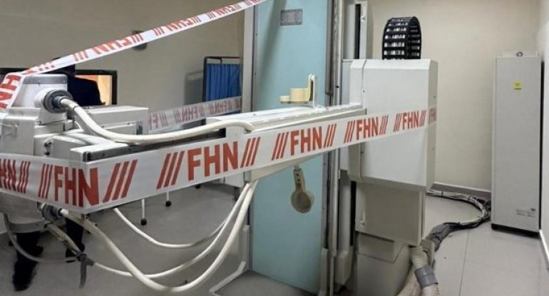 Daha bir klinikada rentgen-müayinə fəaliyyəti dayandırıldı - FOTOLAR