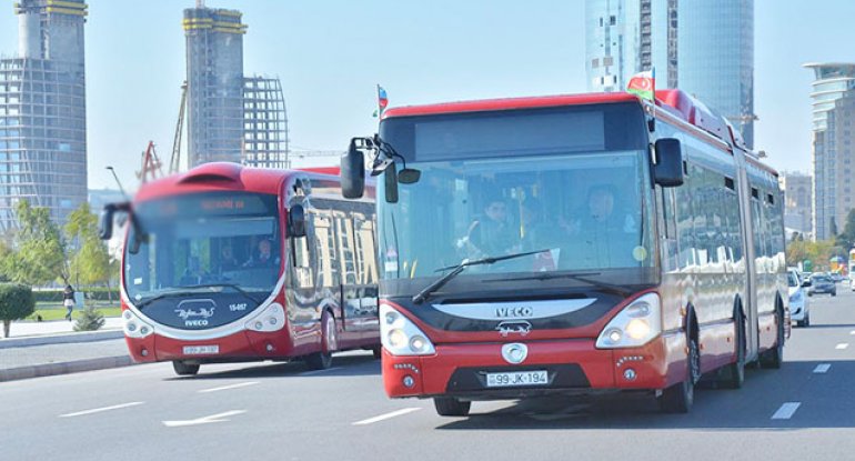 Bu avtobusların hərəkət istiqaməti dəyişir