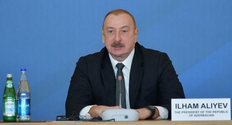İlham Əliyev FIFA-nın prezidenti ilə görüşüb
