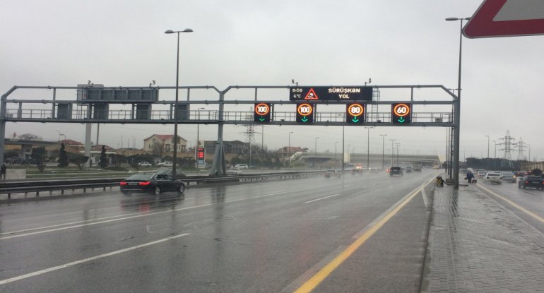 Zığ dairəsi-Hava Limanı yolunda sürət həddi endirildi
