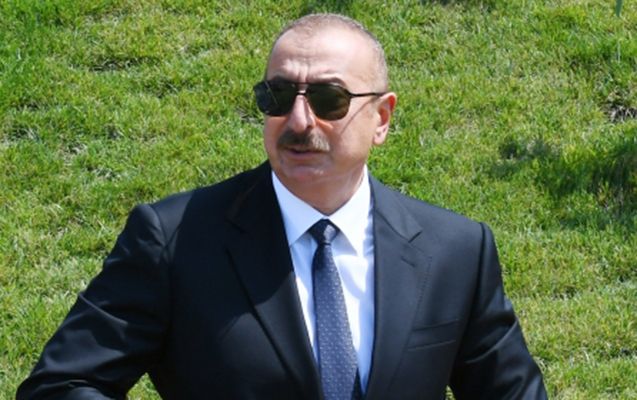İlham Əliyev “Zəngilan” tankerinin istismara verilməsi mərasimində