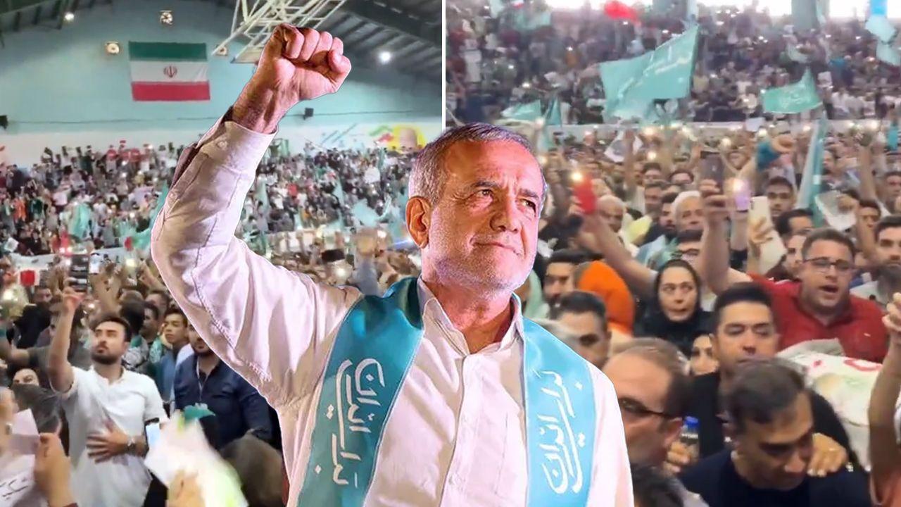 İranın yen prezidenti qalibiyyətini "Yaşa Azərbaycan" mahnısı ilə qeyd etdi - VİDEO