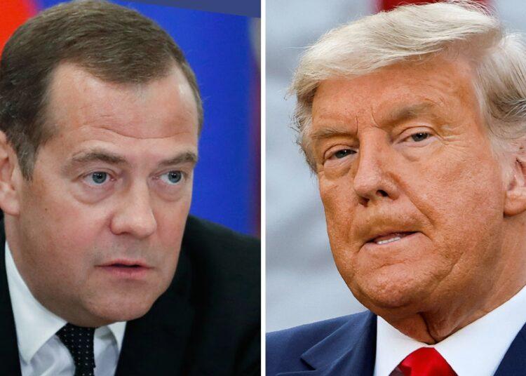 "Buna yalnız bir cavab ola bilər - Vaşinqtona zərbə!" - Medvedev Trampa cavab verib