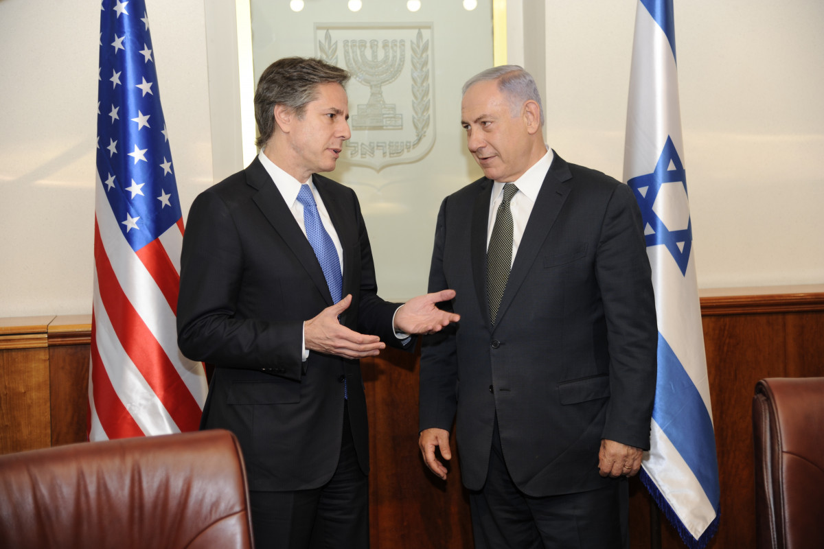 ABŞ dövlət katibi Blinken  İsrailin Baş naziri Benyamin Netanyahu ilə görüşdə nəyə nail oldu?