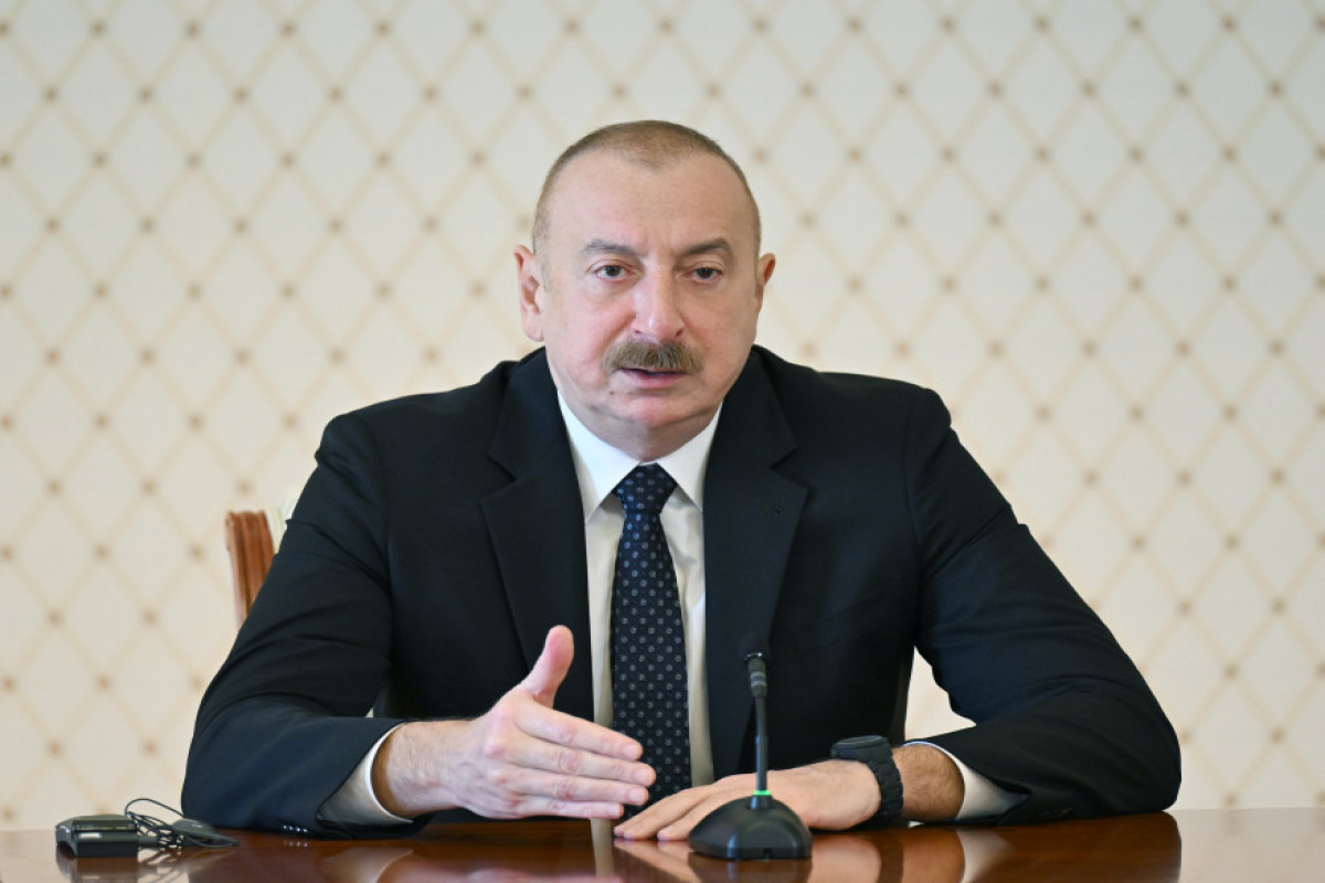 "Ermənistana təklif etmişik ki, Azərbaycan və Ermənistan ATƏT-ə birgə müraciət etsin ki, Minsk qrupu ləğv edilsin"- Prezident İlham Əliyev