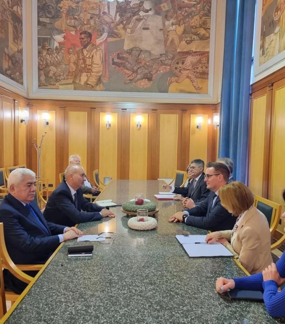 Deputat Ağalar Vəliyev Sloveniyada səfərdə olub