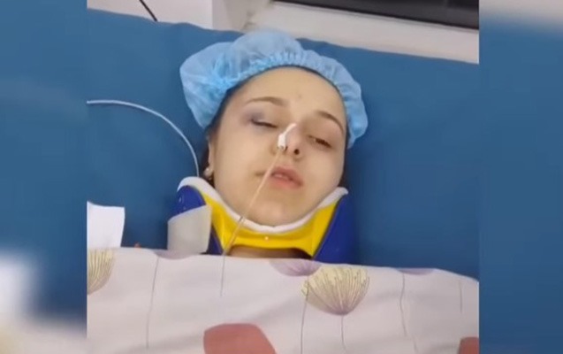 Aviaqəzadan sağ çıxan zaqatalalı qız anasına video göndərdi (VİDEO)