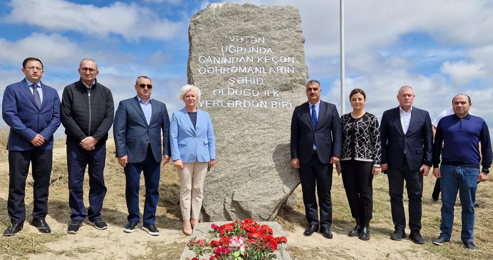 Latviya Parlamenti sədrinin başçılıq etdiyi nümayəndə heyəti Füzuli və Şuşa şəhərlərində olub