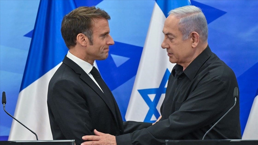 Makron Netanyahu ilə telefon   danışığı zamanı Qəzzada müharibənin dayandırılmasının  vacib  olduğunu bildirib