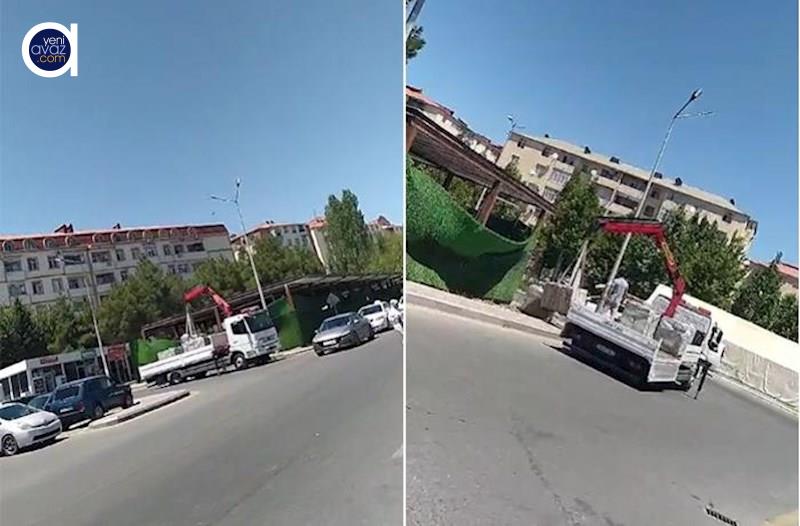 “Qurtuluş 93”dəki qanunsuz tikilidə iş davam edir? – Açıqlama + Video