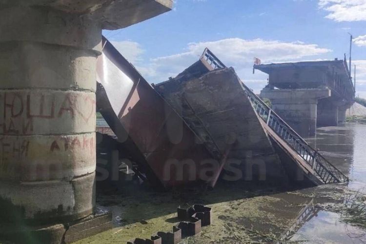 Ukrayna ordusu hərəkətə keçdi - Kurskda vacib körpünü dağıtdı