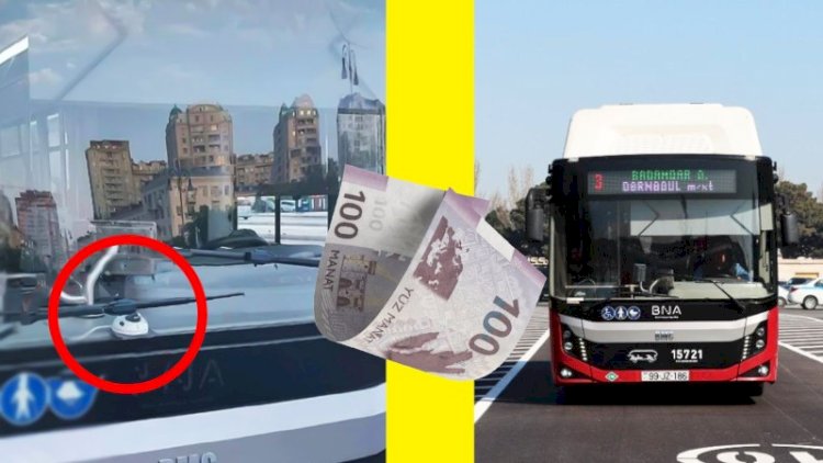 Avtobuslarda yeni qurğular - 100 AZN cərimələnəcəksiniz 