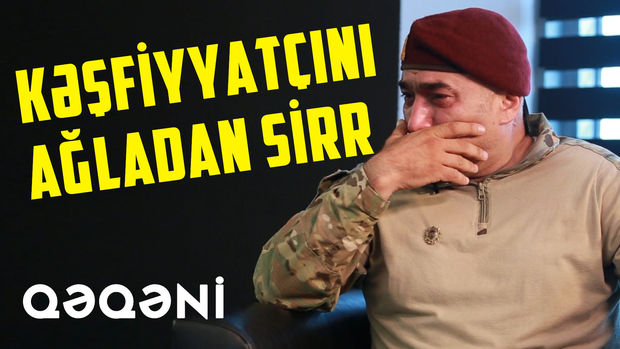 Kəşfiyyatçı Qəqəni: “Döyüşə erməni polkovnikinin silahı ilə girdim”- VİDEO