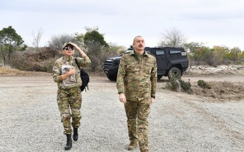 Prezident İlham Əliyev və Mehriban Əliyeva Kəlbəcər və Laçın rayonlarında olublar