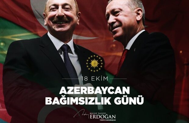 Ərdoğan Azərbaycanı TƏBRİK ETDİ