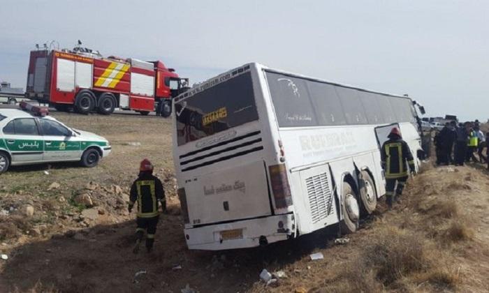 Avtobus qəzaya uğradı: 46 nəfər yanaraq öldü