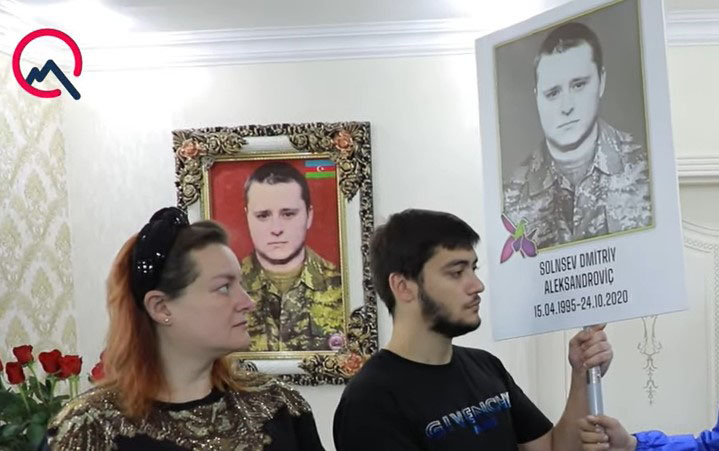 Şəhid ailəsi statusu ala bilməyən Dmitri Solnsevin bacısı Prezidentdən kömək istəyir