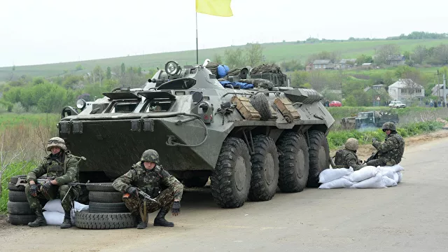 Ukrayna hərbçiləri Donbassda bir kəndi separatçılardan azad ediblər