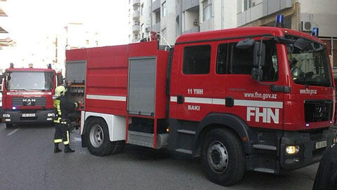 Gəncədə ev yandı: ata və 2 övladı öldü