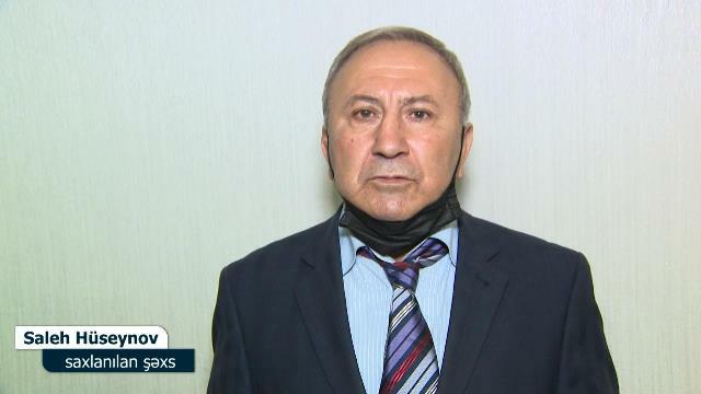 Həkimdən pul tələb edən "jurnalist" saxlanıldı - Foto