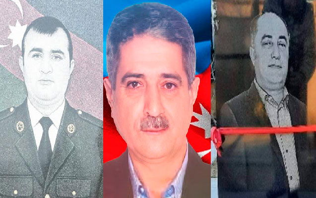 Vətən müharibəsində şəhid olan üç mülki işçi...