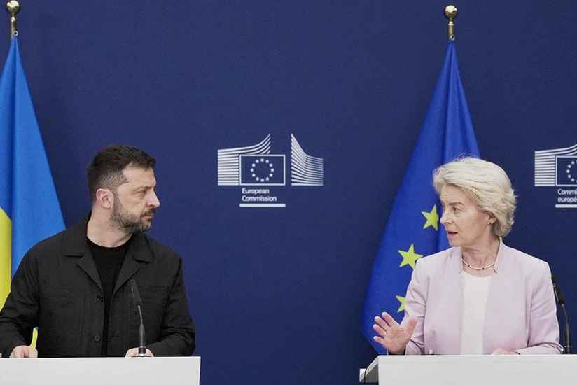 Zelenski və Ursula fon der Lyayen arasında telefon danışığı olub