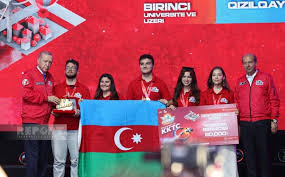 Azərbaycan komandası “TECHNOFEST-2025”də birinci yer TUTDU