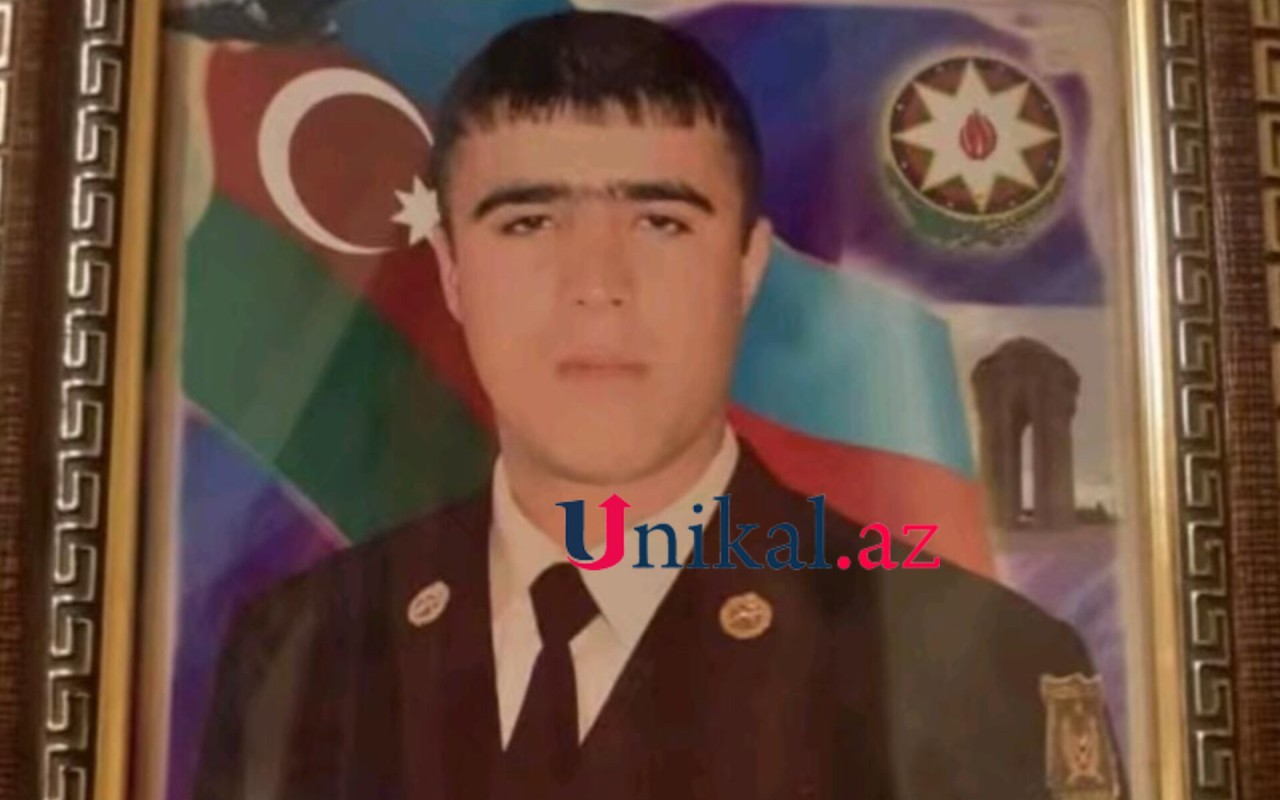 Kanaldan meyiti tapılan şəxs hərbçi imiş