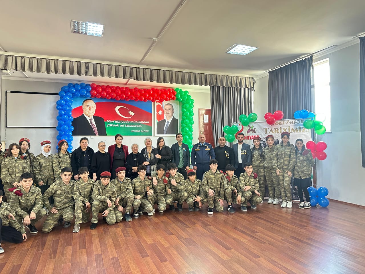 Sumqayıt məktəbində Zəfər Gününə həsr olunmuş tədbir keçirilib