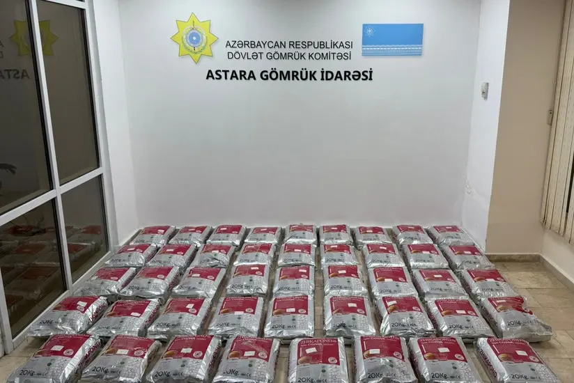 Gömrükdə dəyəri 90 milyon dollardan çox olan heroin aşkarlanıb
