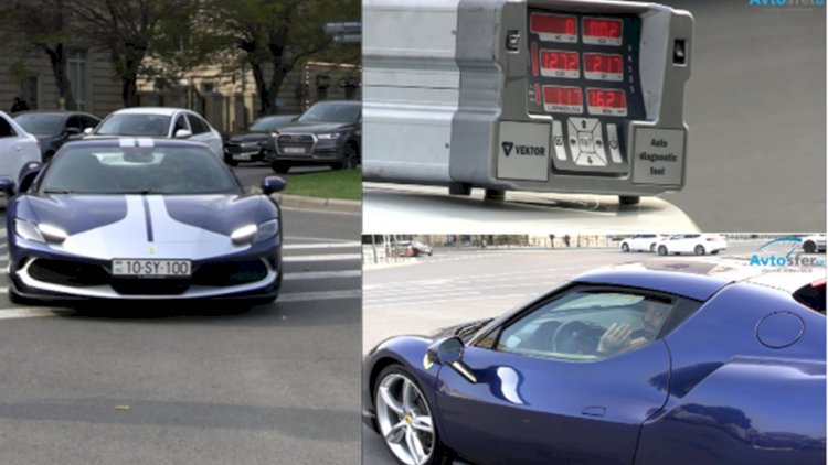 Reyddə saxlanılan 850 minlik “Ferrari”nin sahibi: Atası görün kim imiş...