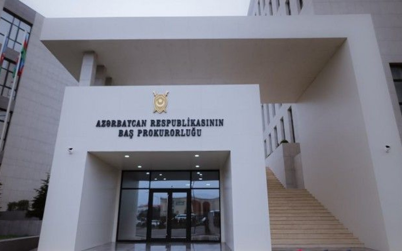 Baş Prokurorluq məlumat yaydı