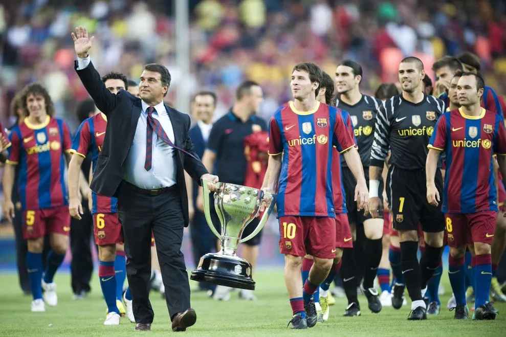 Laporta: "Messi ilə yenidən görüşəcəyimizə ümid edirəm"