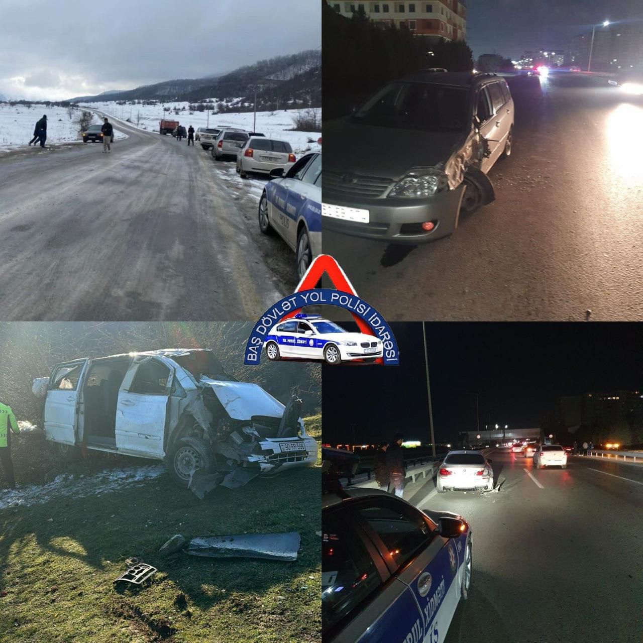 Baş Dövlət Yol Polisi İdarəsi tətil günlərində yollarda təhlükəsizliyə təhdid olan səbəbləri açıqladı