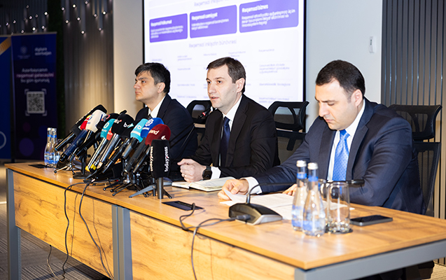 İnnovasiya və Rəqəmsal İnkişaf Agentliyinin 2025-ci ilin yekunlarına dair mətbuat konfransı keçirildi - Fotolar
