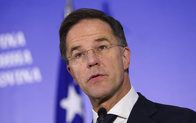 Rutte Ukrayna parlamentində çıxış edəcək