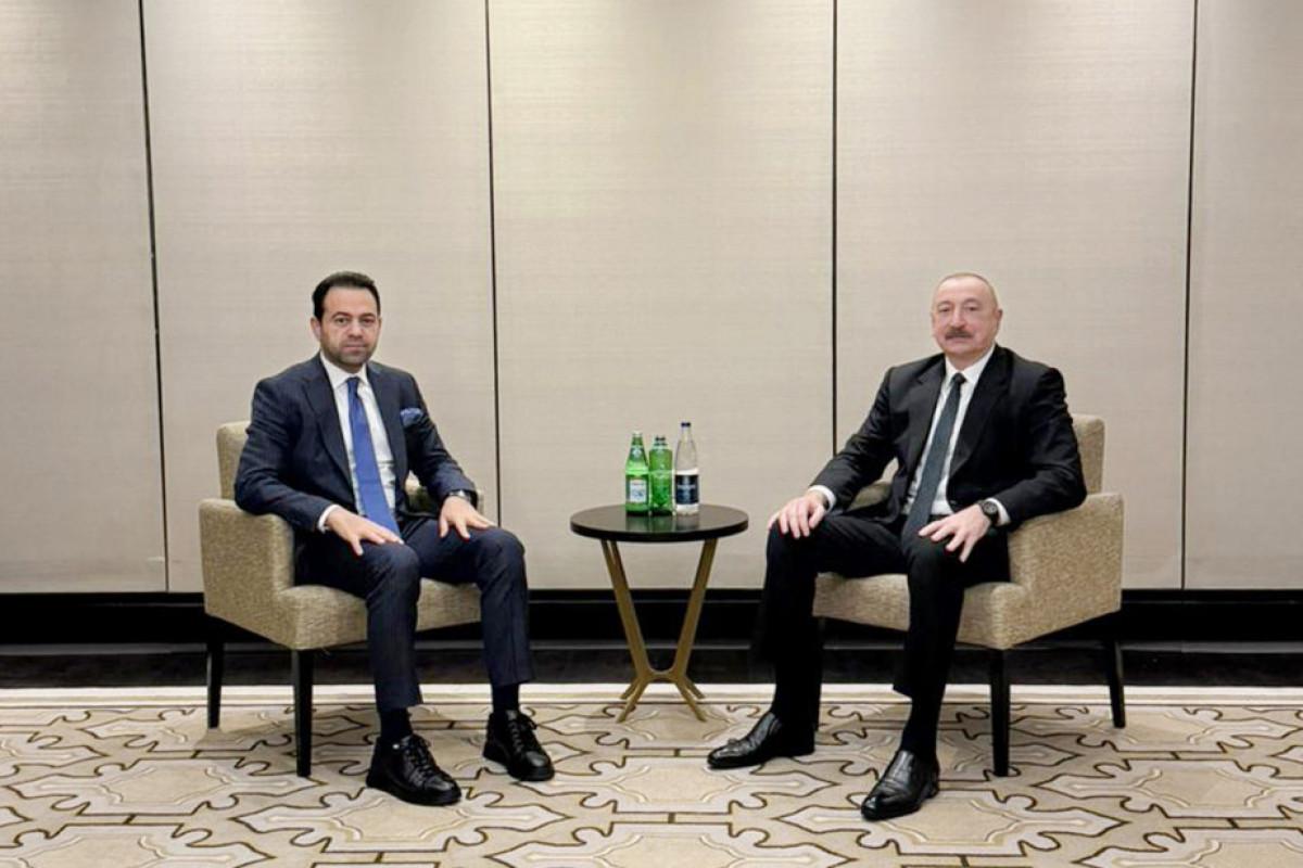 Prezident Müsəlman Ağsaqqalları Şurasının baş katibi ilə görüşüb
