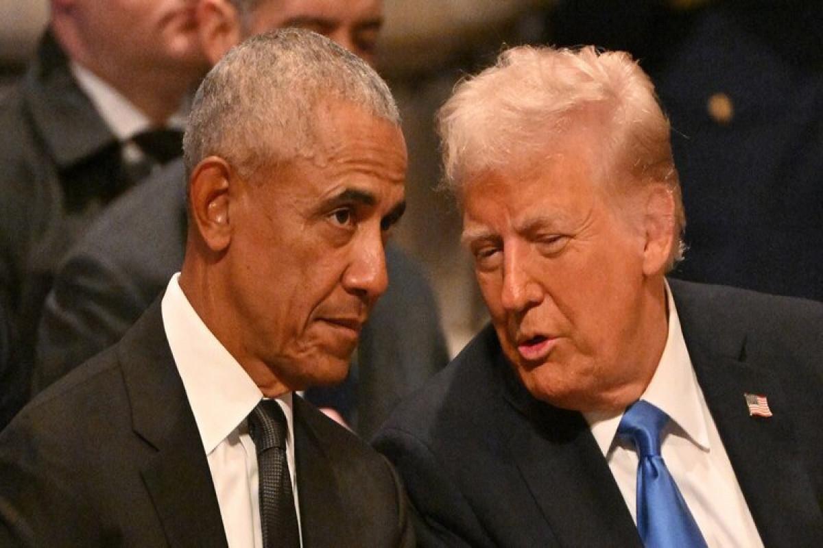 Tramp Obama və xanımı ilə bağlı qalmaqallı paylaşıma münasibət bildirib