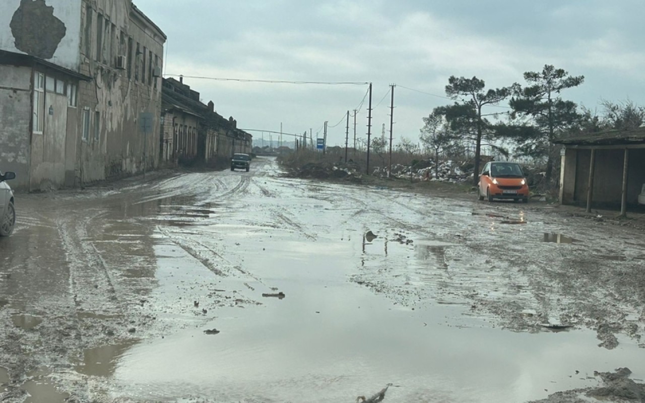 Bu yol “Balaxanıneft”in mühafizəsi altında sıradan çıxarılır - FOTOLAR