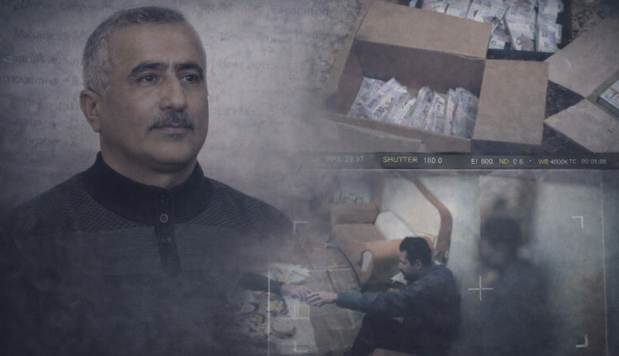 Fuad Qəhərmanlı pulları belə alıb - GİZLİ VİDEO YAYILDI