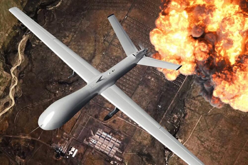 Ukraynanın ağır dronları 2 min km qət etdi, Uxtanı vurdular: Neft emalı zavodu yanır