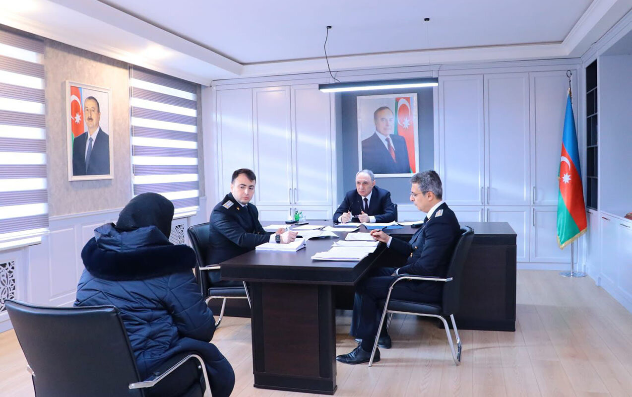 Baş prokuror Suraxanıda qəbul keçirdi - Foto