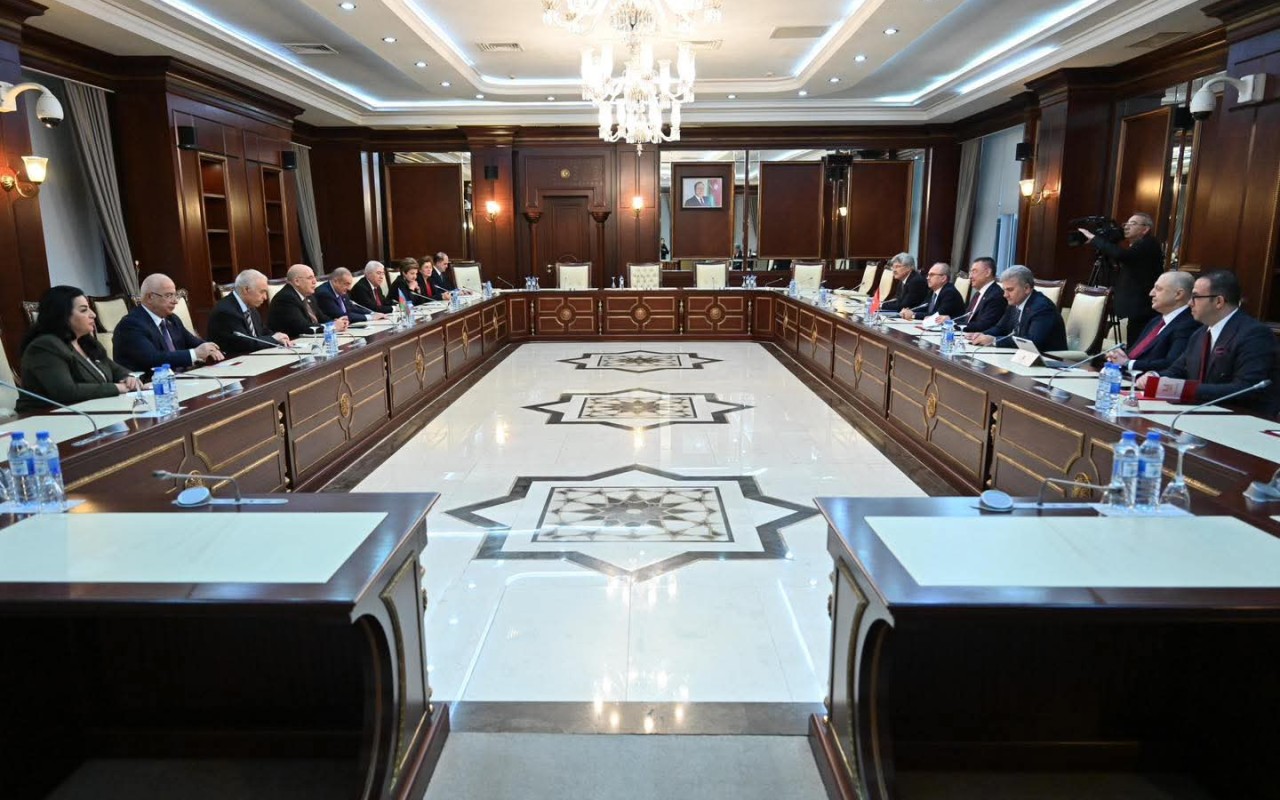 Milli Məclisdə Türkiyə parlamentariləri ilə görüş keçirilib