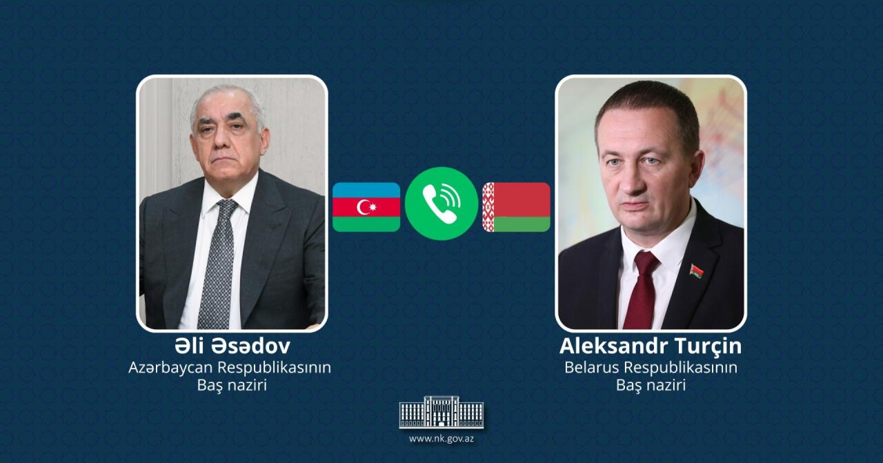 Əli Əsədov belaruslu həmkarını İranın Naxçıvana dron hücumu barədə məlumatlandırıb