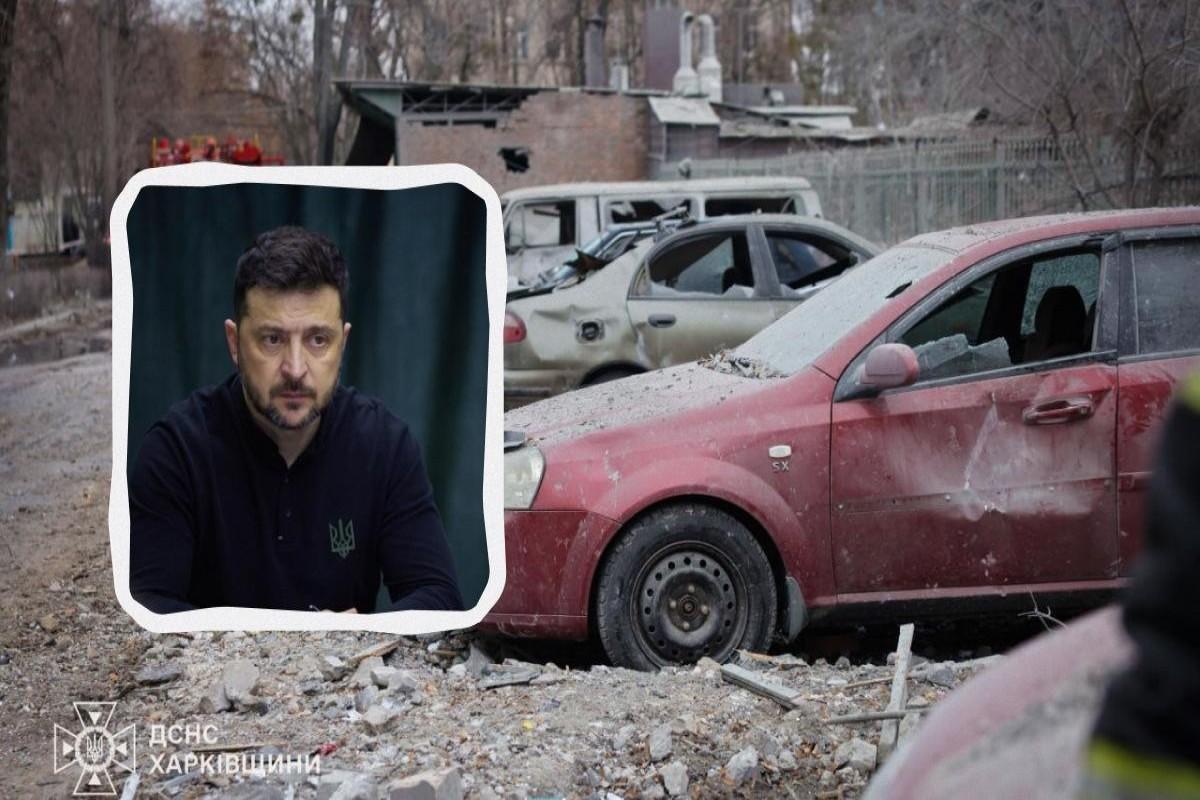 "Rusiya Ukraynaya 29 raket və 480 dronla hücum edib" - Zelenski