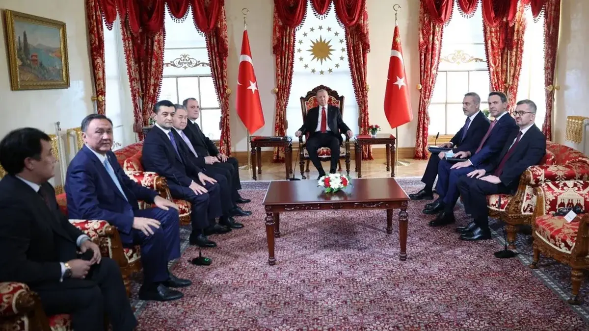 Ərdoğan TDT-yə üzv dövlətlərin xarici işlər nazirlərini qəbul edib