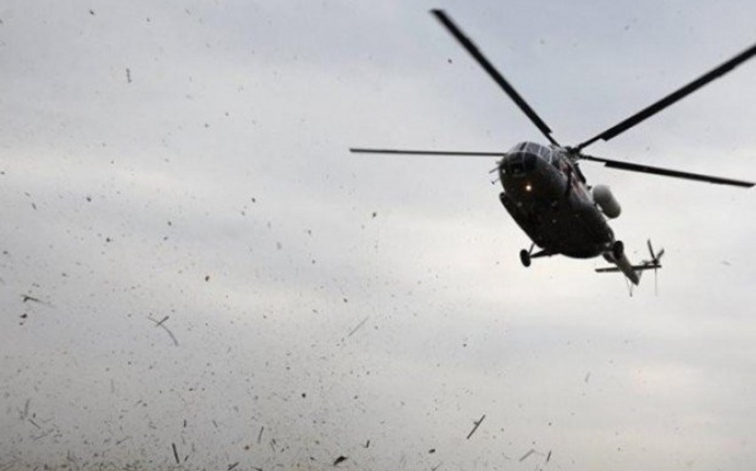 BƏƏ-də helikopter düşdü: 2 hərbçi öldü