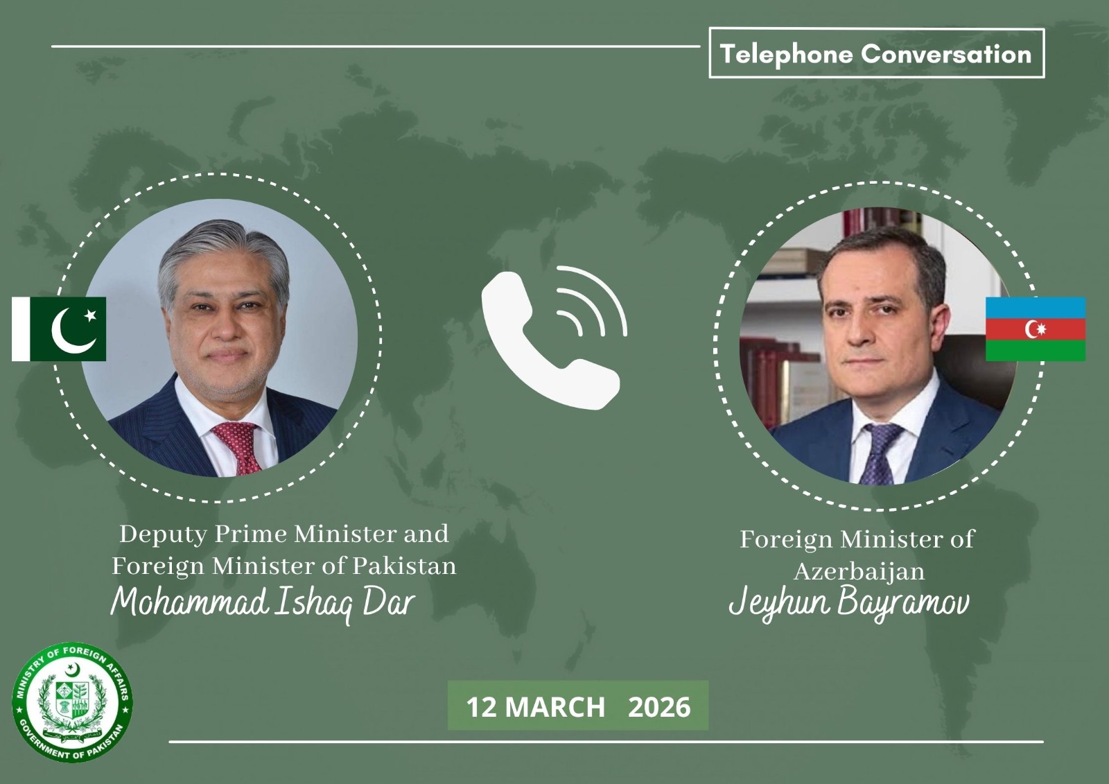 Ceyhun Bayramov həmkarı ilə regionu müzakirə etdi